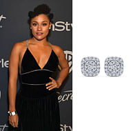 January 2020 Actress Ariana Debose wearing Gabriel & Co while attending the InStyle and Warner Bros. 77th Annual Golden Globe Awards Post-Party