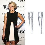 August 2019 Actress Celia Keenan-Bolger wearing Gabriel & Co while attending the Tony Honors Cocktail Party in NYC! 
