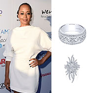 August 2019 Actress Essence Atkins wearing Gabriel & Co while attending the HollyRod Foundation’s 21st Annual DesignCare Gala!  
