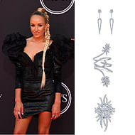 August 2019 Olympic Gold Medalist Nastia Liukin wearing Gabriel & Co while attending The ESPY Awards! 