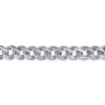10mm 925 Sterling Silver Men's Hollow Cuban Link Chain Bracelet