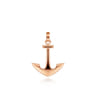 14K Rose Gold Anchor Pendant