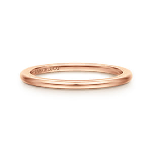 14K Rose Gold Anniversary Spacer Band