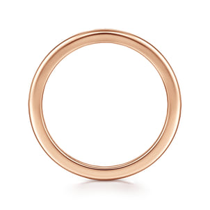 14K Rose Gold Anniversary Spacer Band
