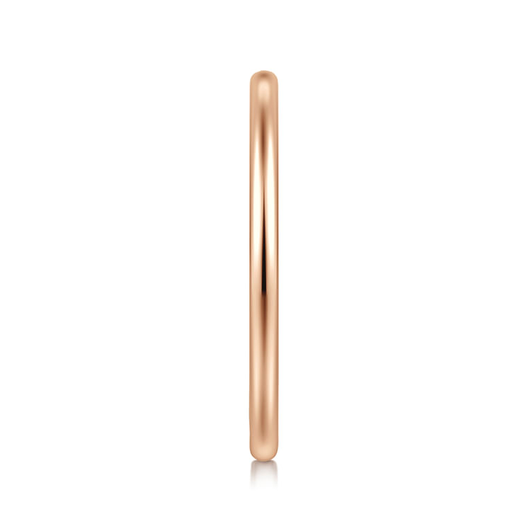 14K Rose Gold Anniversary Spacer Band