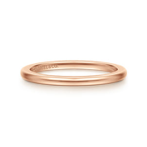 14K Rose Gold Anniversary Spacer Band