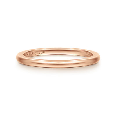 14K Rose Gold Anniversary Spacer Band