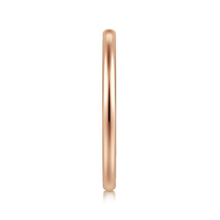 14K Rose Gold Anniversary Spacer Band