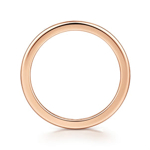 14K Rose Gold Anniversary Spacer Band