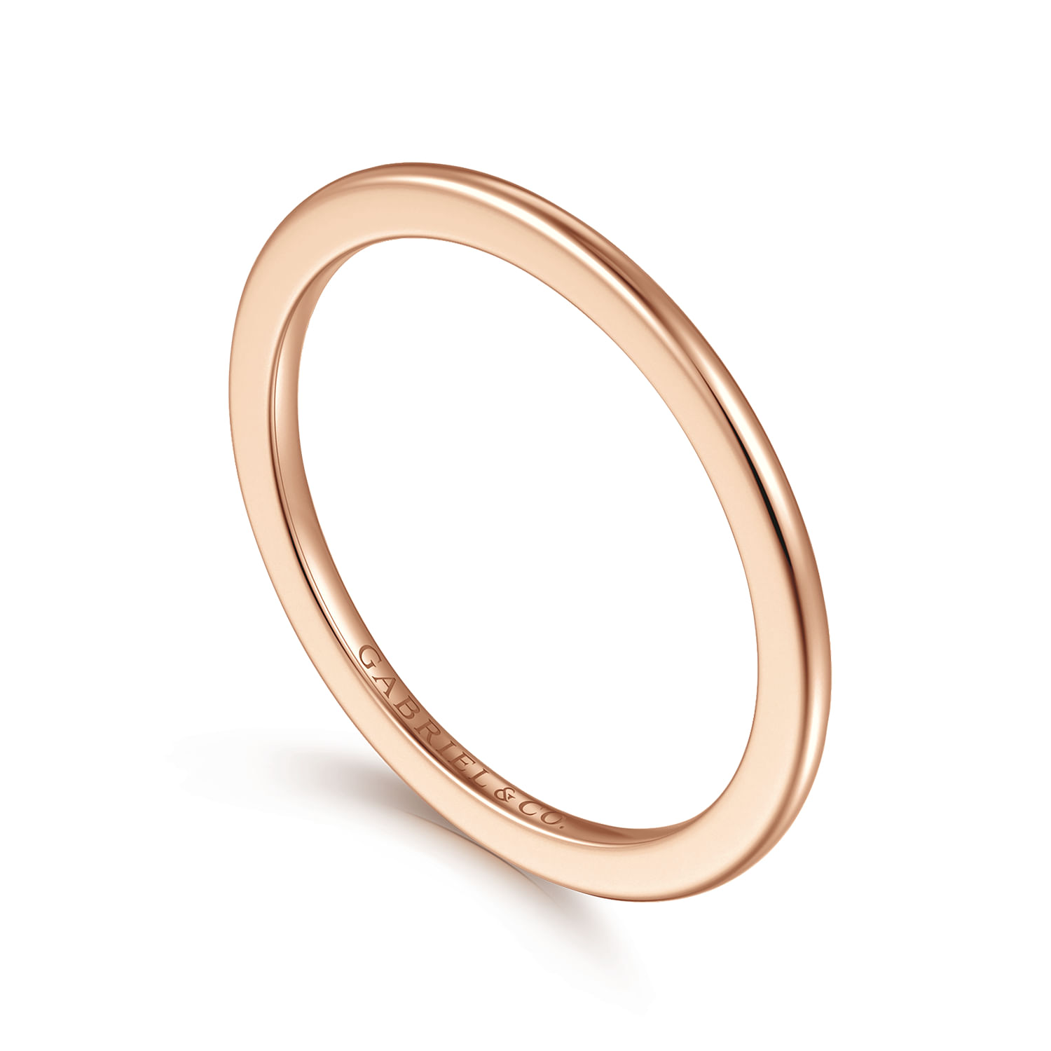 14K Rose Gold Anniversary Spacer Band