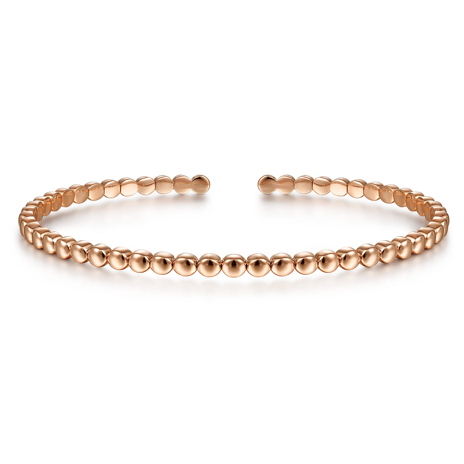 14K Rose Gold Bangle - Shot 1
