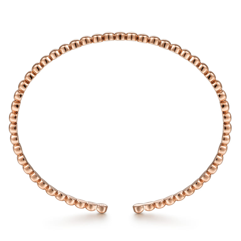 14K Rose Gold Bangle - Shot 3