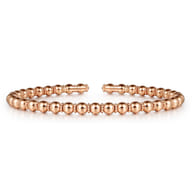 14K Rose Gold Bujukan Bangle