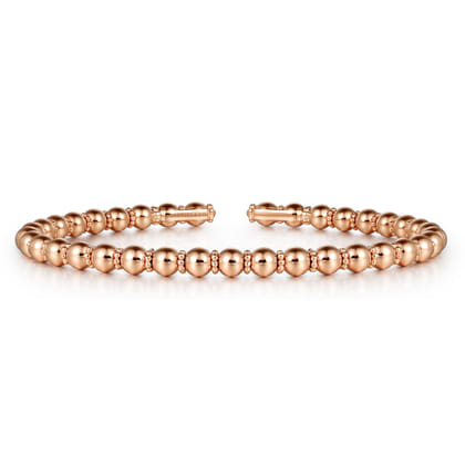 14K Rose Gold Bujukan Bangle