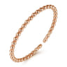 14K Rose Gold Bujukan Bangle