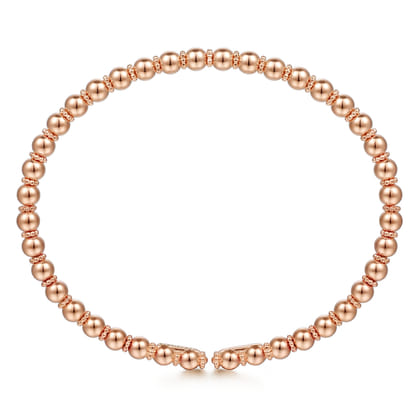14K Rose Gold Bujukan Bangle