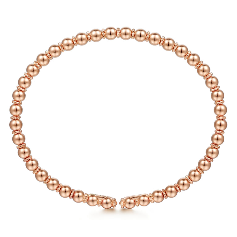 14K Rose Gold Bujukan Bangle - Shot 3