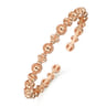 14K Rose Gold Bujukan Cuff Bracelet