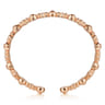 14K Rose Gold Bujukan Cuff Bracelet