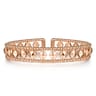14K Rose Gold Bujukan Cuff Bracelet