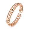 14K Rose Gold Bujukan Cuff Bracelet