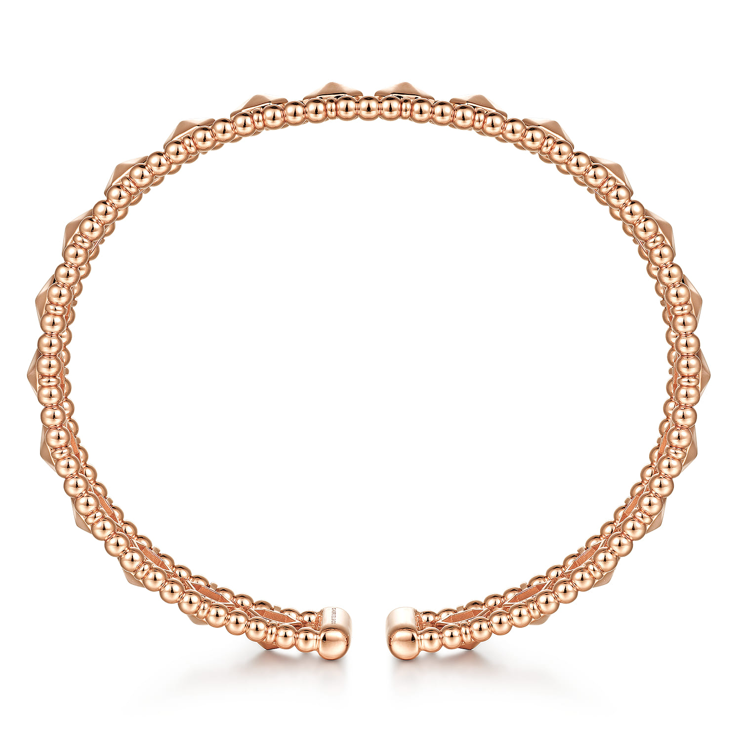 14K Rose Gold Bujukan Cuff Bracelet - Shot 3