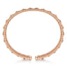 14K Rose Gold Bujukan Cuff Bracelet