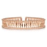 14K Rose Gold Bujukan Cuff Bracelet