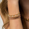 14K Rose Gold Bujukan Cuff Bracelet