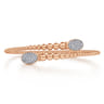 14K Rose Gold Bujukan Diamond Bangle - 0.5 ct