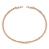 14K Rose Gold Bujukan Diamond Split Cuff - 0.11 ct