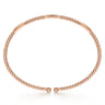 14K Rose Gold Bujukan Open Bangle