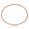 14K Rose Gold Bujukan Open Bangle