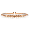 14K Rose Gold Bujukan Open Bangle