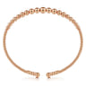 14K Rose Gold Bujukan Open Bangle