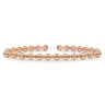 14K Rose Gold Bujukan Open Bangle