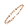 14K Rose Gold Bujukan Open Bangle