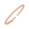 14K Rose Gold Bujukan Open Bangle
