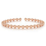 14K Rose Gold Bujukan Open Bangle