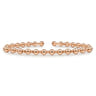 14K Rose Gold Bujukan Open Bangle