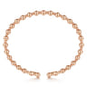 14K Rose Gold Bujukan Open Bangle
