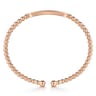 14K Rose Gold Bujukan Personalized Bangle