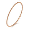 14K Rose Gold Bujukan Split Bangle