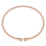 14K Rose Gold Bujukan Split Bangle