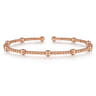 14K Rose Gold Bujukan Split Bangle