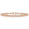 14K Rose Gold Bujukan Split Bangle