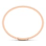 14K Rose Gold Diamond Bangle - 1.25 ct