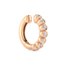 14K Rose Gold Diamond Cuff Earring - 0.15 ct