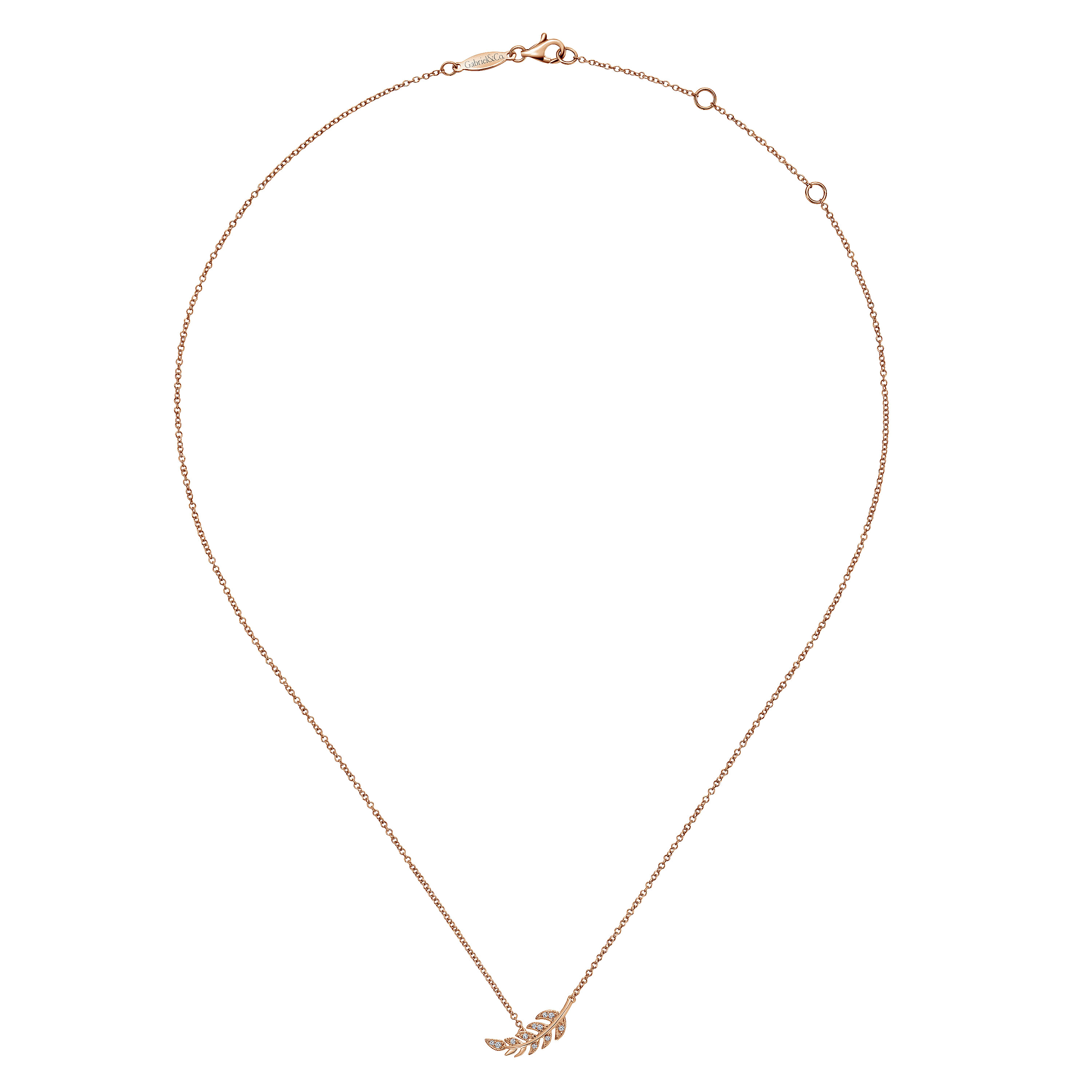 ネックレス・ペンダント wing bling 14k amante rose crystal necklace 14K White Gold Rose CZ and Diamond Pendant Necklace @ $625