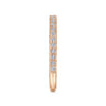 14K Rose Gold Diamond Matching Wedding Band - 0.3 ct